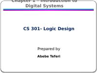 Chapter 1 – Introduction to Digital System.pptx